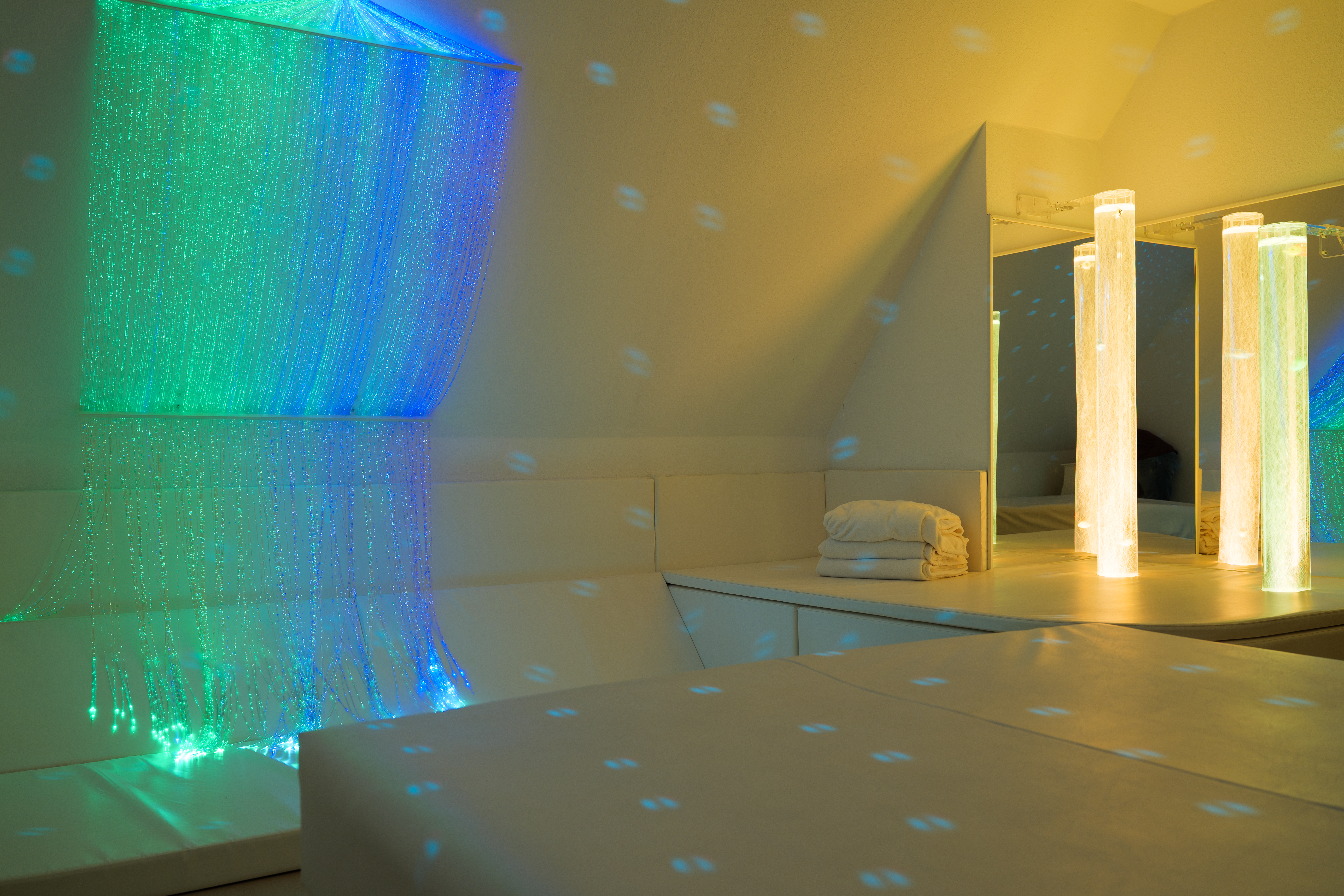 Raum wird mit ansprechenden Licht beleuchtet