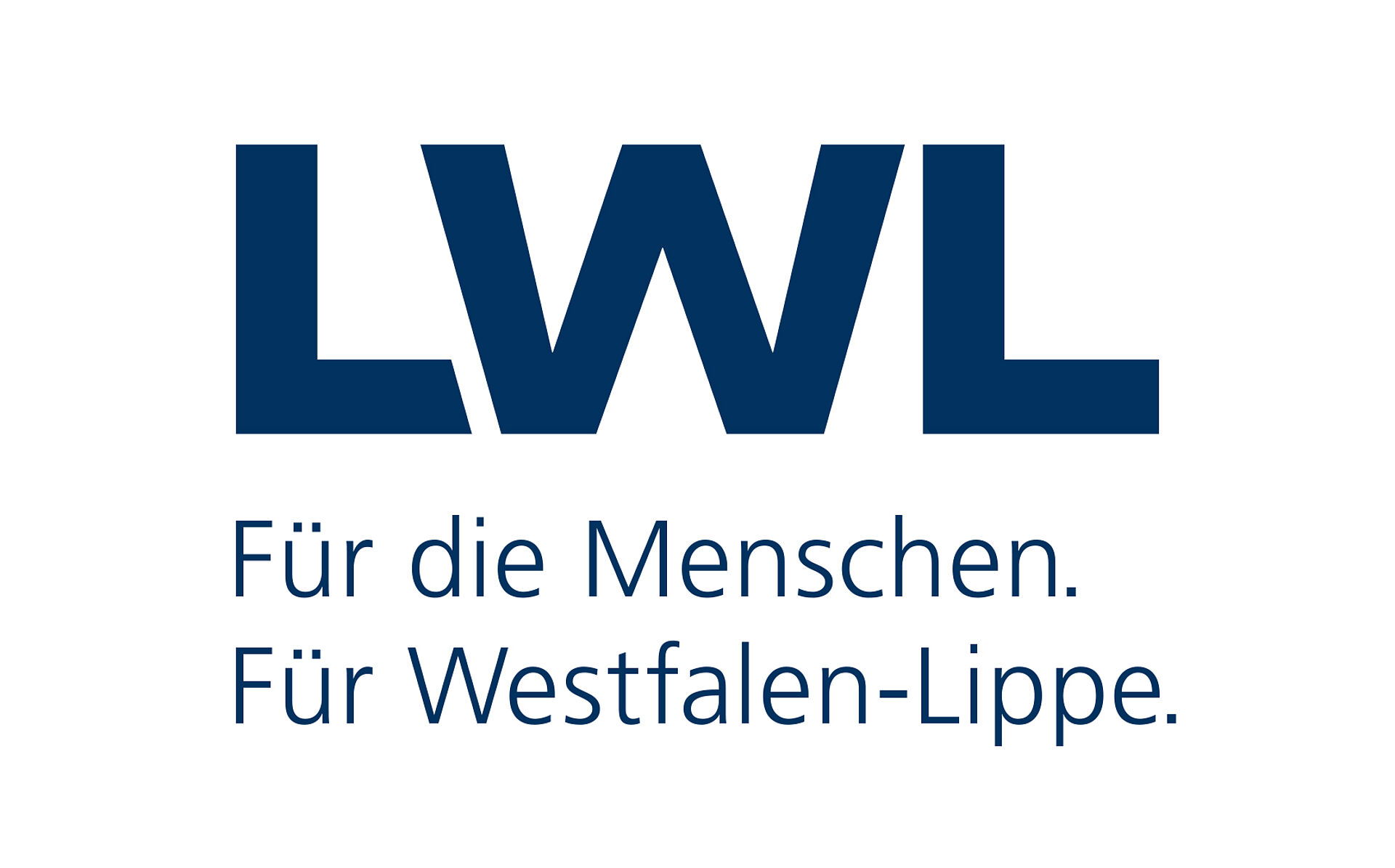Logo LWL Für die Menschen. Für Westfalen-Lippe. Link